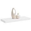 vidaXL Schweberegal Wei&szlig; 60x23,5x3,8 cm MDF