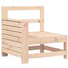 vidaXL 10-tlg. Garten-Sofagarnitur Massivholz Kiefer