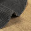 vidaXL Teppich IZA Kurzflor Skandi-Stil Anthrazit &Oslash; 200 cm
