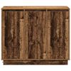 vidaXL LED-Sideboard Altholz 90 x 32 x 75 cm Holzwerkstoff
