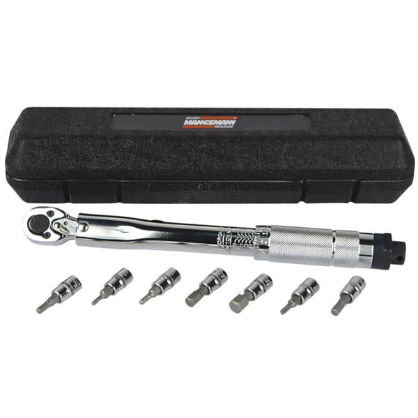 Br&uuml;der Mannesmann achtteiliges Drehmomentschl&uuml;ssel-Set 18314
