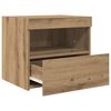 vidaXL Nachttisch Artisan-Eiche 50 x 40 x 45 cm Holzwerkstoff