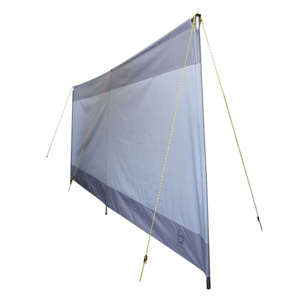 Bo-Camp Windschutz 2-tlg Ellen 150x140 cm Grau und Anthrazit