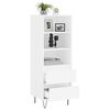 vidaXL Highboard Wei&szlig; 40x36x110 cm Holzwerkstoff