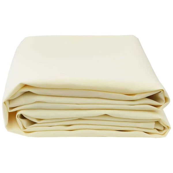 vidaXL Markisen-Ersatzstoff Creme 10 x 1,6 m Stoff