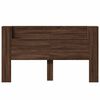vidaXL Kopfteil Braun Eichen-Optik 180 x 16,5 x 103,5 cm Holzwerkstoff