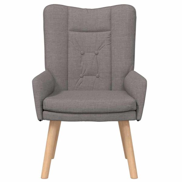 vidaXL Sessel Taupe 63 x 67 x 94 cm Sherpa-Stoff