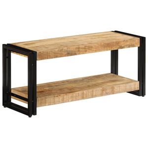 vidaXL TV-Schrank 90x30x40 cm Massivholz Mango