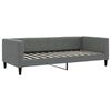 vidaXL Tagesbett Dunkelgrau 90x200 cm Stoff