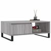 vidaXL Couchtisch Grau Sonoma 90x60x35 cm Holzwerkstoff