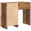 vidaXL Schreibtisch Altholz 90 x 37,5 x 75 cm Holzwerkstoff