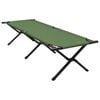 vidaXL Klapp Schlafbett f&uuml;rs Camping Gr&uuml;n 193 x 69 x 45 cm