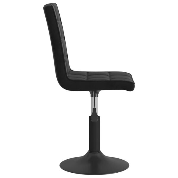 vidaXL Barhocker Schwarz Samt