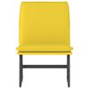 vidaXL Loungesessel Hellgelb 52x75x76 cm Stoff