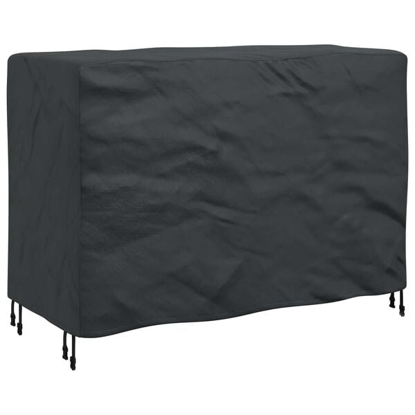 vidaXL Möbelbezug Uni Schwarz 140 x 70 x 90 cm 420D