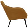 vidaXL Sessel Braun 63x76x80 cm Samt
