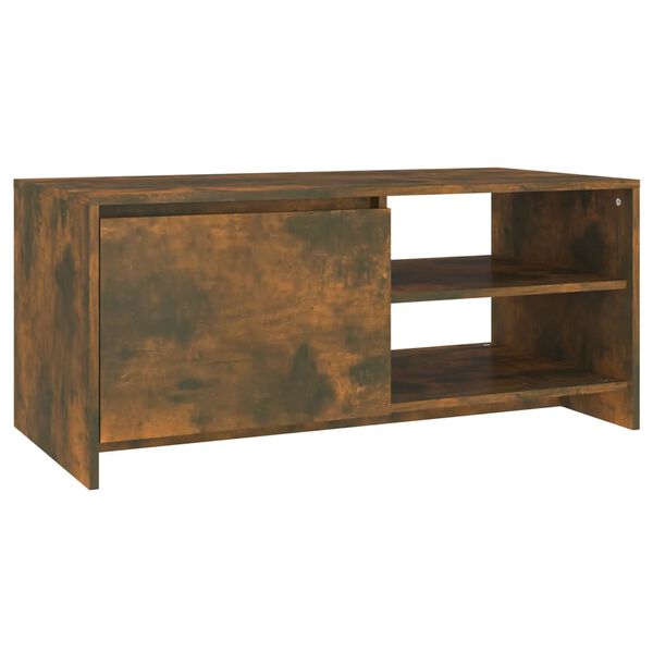 vidaXL Couchtisch R&auml;uchereiche 102x50x45 cm Holzwerkstoff