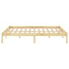 vidaXL Massivholzbett Kiefernholz 140x190 cm