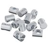 vidaXL Zylindermuttern 3462 Stk. Silber M6 x 13 mm Metall