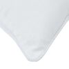 vidaXL Kopfkissen Wei&szlig; 40 x 60 cm Baumwolle und Polyester