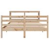 vidaXL Massivholzbett ohne Matratze 150x200 cm Kiefernholz