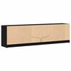 vidaXL TV-Einheiten 2 pcs Schwarz 180 x 34 x 50 cm Holzwerkstoff