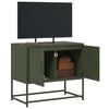vidaXL TV-Schrank Olivgr&uuml;n 68,5x39x60,5 cm Stahl