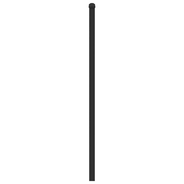 vidaXL Kopfteil R&auml;uchereiche 190 cm Holzwerkstoff und Stahl