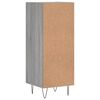 vidaXL Sideboard Grau Sonoma 34,5x34x90 cm Holzwerkstoff