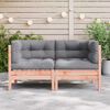 vidaXL Garten-Ecksofa mit Kissen 2 Stk. Massivholz Douglasie