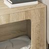 vidaXL Katzenhaus Sonoma 51 x 30 x 42,5 cm Holzwerkstoff