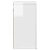 vidaXL H&auml;ngeschrank Hochglanz Wei&szlig; 60 x 20 x 40 cm Holzwerkstoff