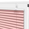 vidaXL Plissee Rosa 45x100 cm Stoffbreite 44,4 cm Polyester