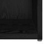 vidaXL TV-Schrankset 6 pcs Schwarz Eichen-Optik Holzwerkstoff