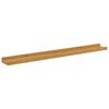vidaXL Wandregal mit Regal 4 pcs Beige 80 x 9 x 3 cm Holzwerkstoff