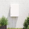 vidaXL Steuerungsschrank Grau 47 x 20 x 60 cm ABS Kunststoff