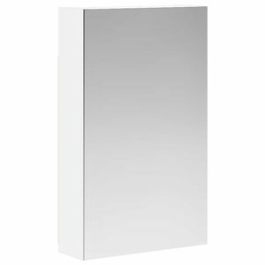 vidaXL Badezimmerspiegelschrank Wei&szlig; 30 x 10,5 x 50 cm Holzwerkstoff