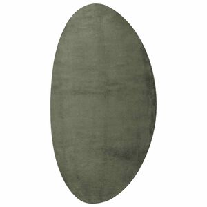 vidaXL Teppich HUARTE Waldgr&uuml;n 100 x 200 cm Polyester
