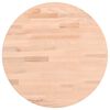vidaXL Tischplatte &Oslash;40x4 cm Rund Massivholz Buche