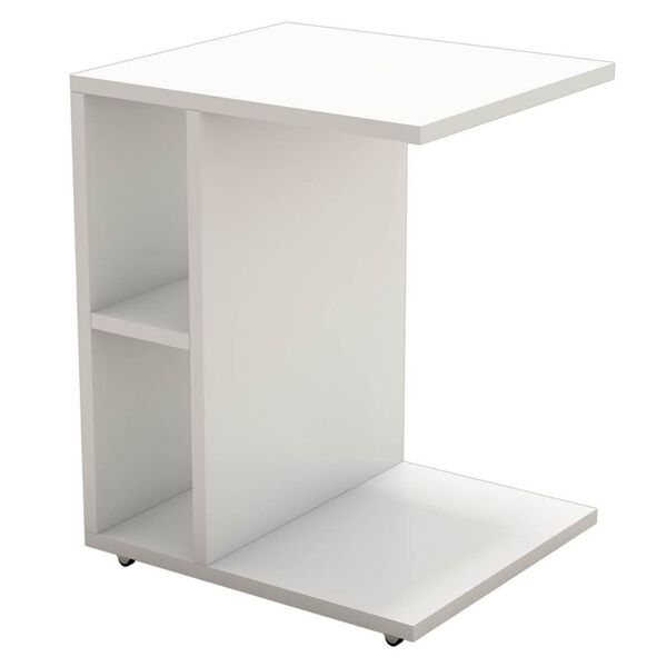 Homemania Couchtisch Ceylin 45x35x57,5 cm Wei&szlig;