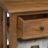 vidaXL Sideboard Massives Mahagoniholz 100x30x50 cm