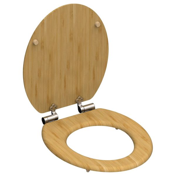 SCH&Uuml;TTE WC-Sitz mit Absenkautomatik NATURAL BAMBOO