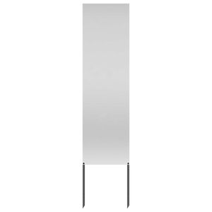 vidaXL Garten Sichtschutz-Leinwand Silber 32 x 140 cm Verzinkter Stahl