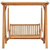 vidaXL Hollywoodschaukel 170 cm Massivholz Teak