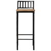 vidaXL Barst&uuml;hle 2 Stk. Raues Massivholz Mango