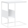 vidaXL Beistelltisch Wei&szlig; 55x36x59,5 cm Holzwerkstoff