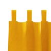 vidaXL Verdunkelungsvorh&auml;nge 2 pcs Senfgelb 140 x 260 cm Samt