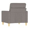 vidaXL Sofasessel Taupe 60 cm Stoff