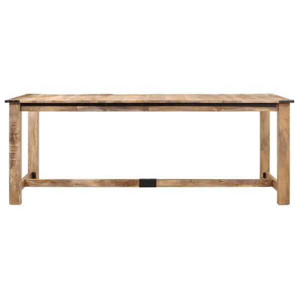vidaXL Esstisch 200x100x75 cm Massivholz Mango