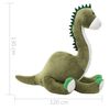 vidaXL Dino Kuscheltier Brontosaurus Pl&uuml;sch Gr&uuml;n